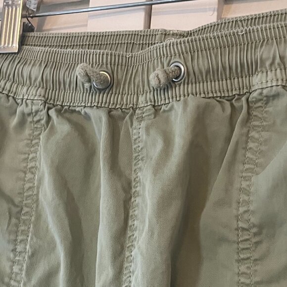 Crewcuts boys relaxed-fit pull-on short chino green shorts elastic waist 14 - Picture 2 of 8